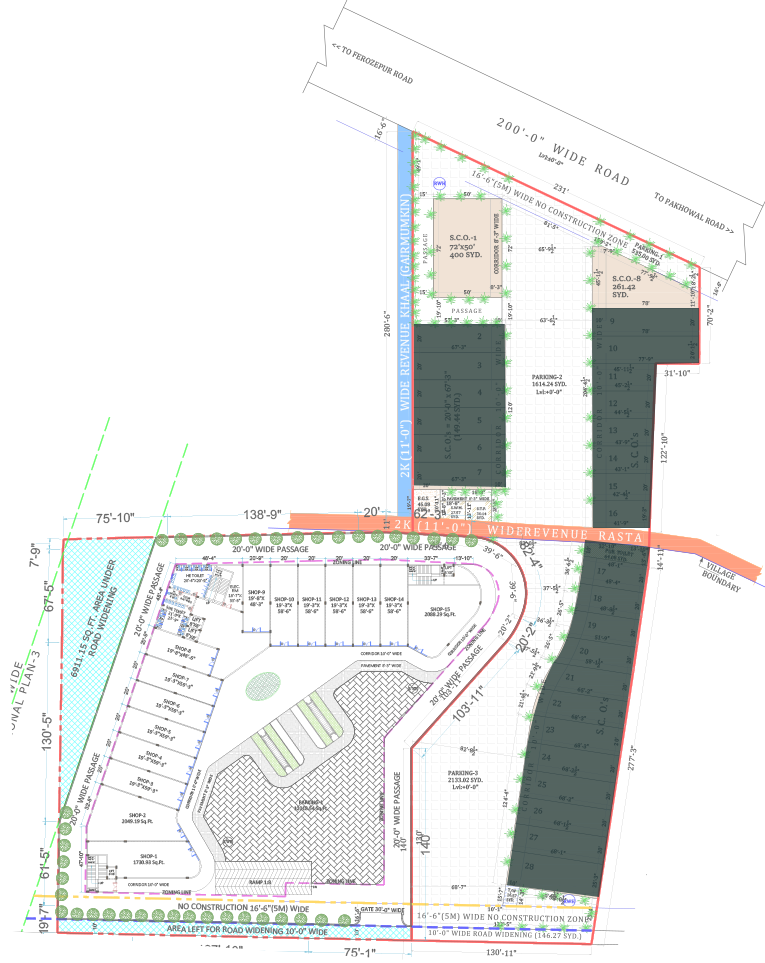 The Galaxies Masterplan Map